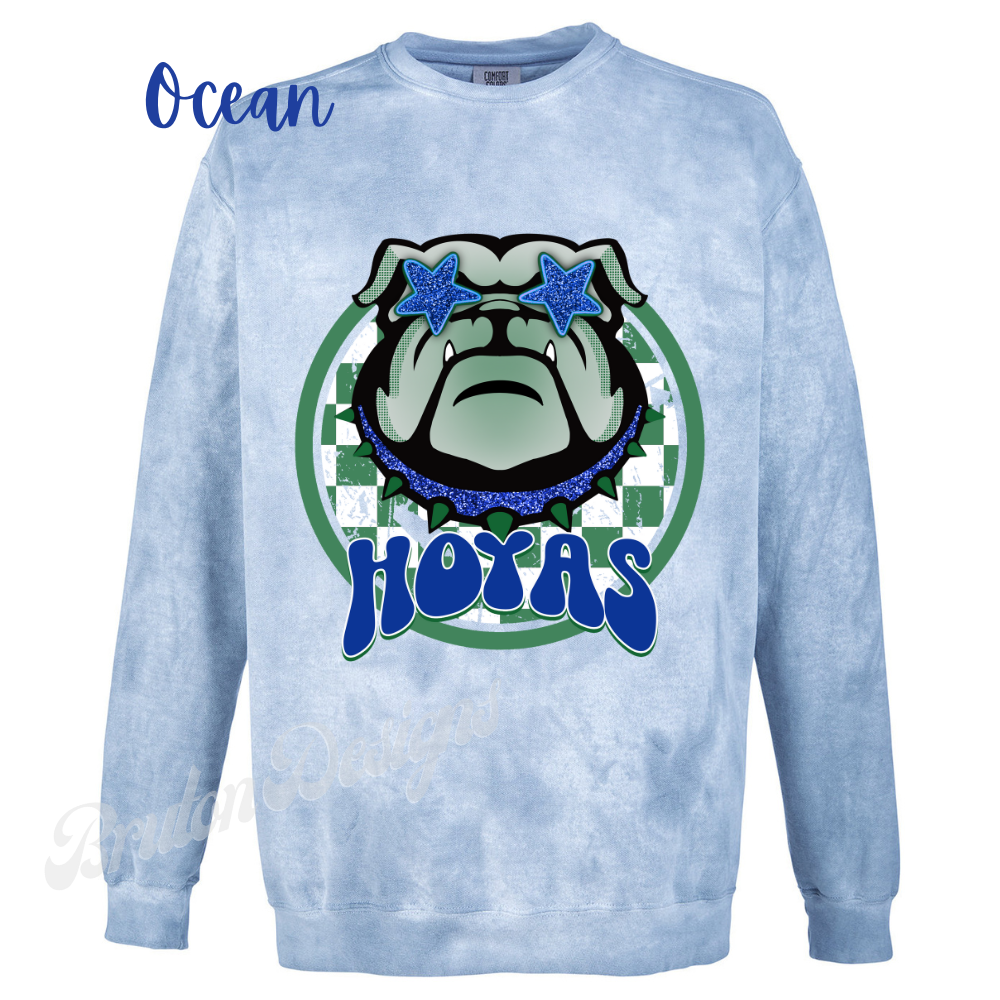 Harrison Hoyas Preppy Vibes Crewneck