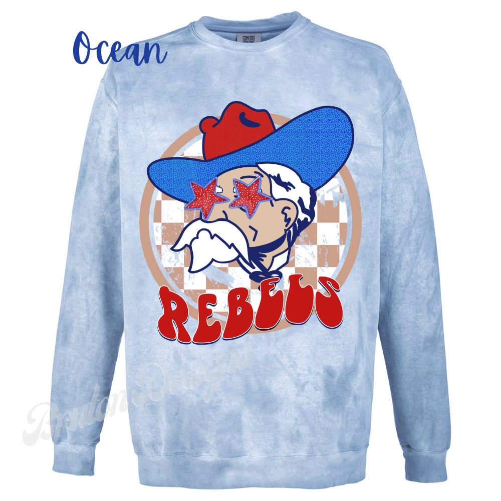 Haralson Rebels Preppy Vibes Crewneck