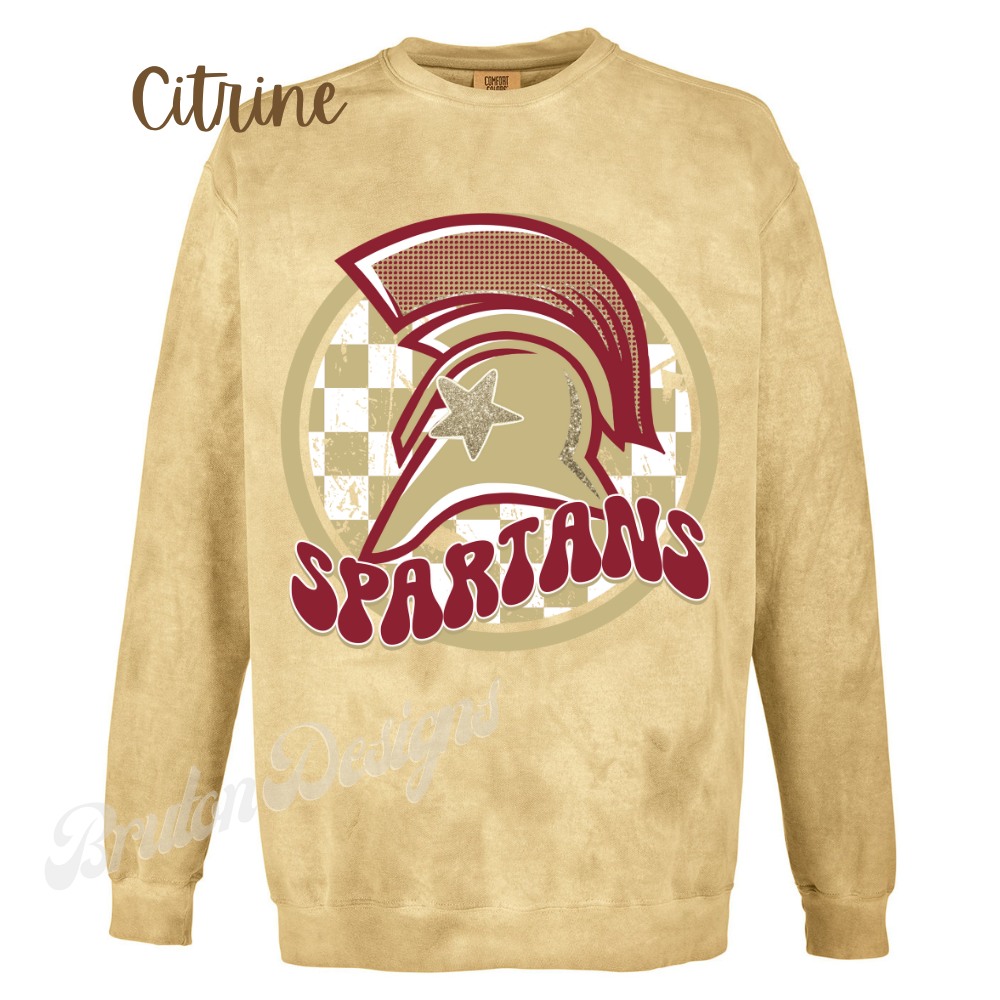 South Paulding Spartans Preppy Vibes Crewneck