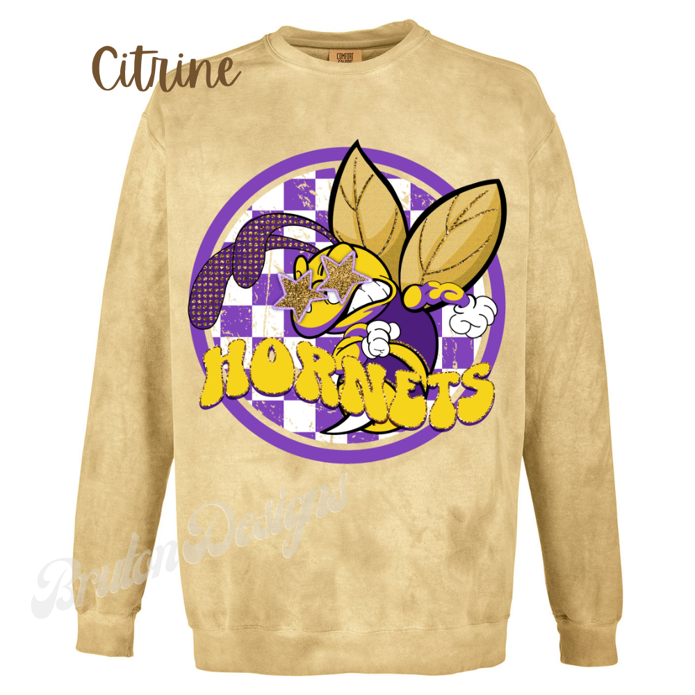 Hiram Hornets Preppy Vibes Crewneck