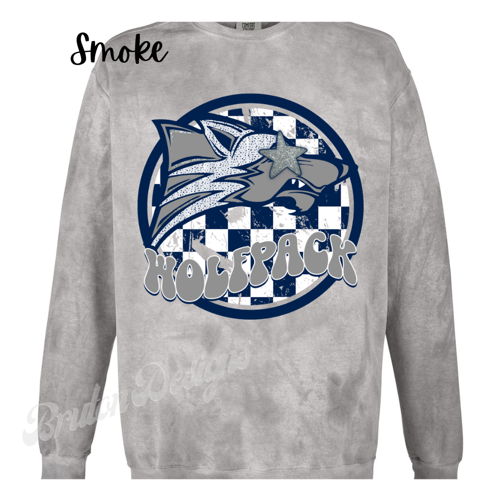 North Paulding Wolfpack Preppy Vibes Crewneck