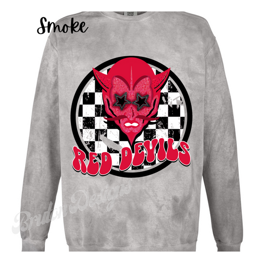 Bowdon Red Devils Preppy Vibes Crewneck