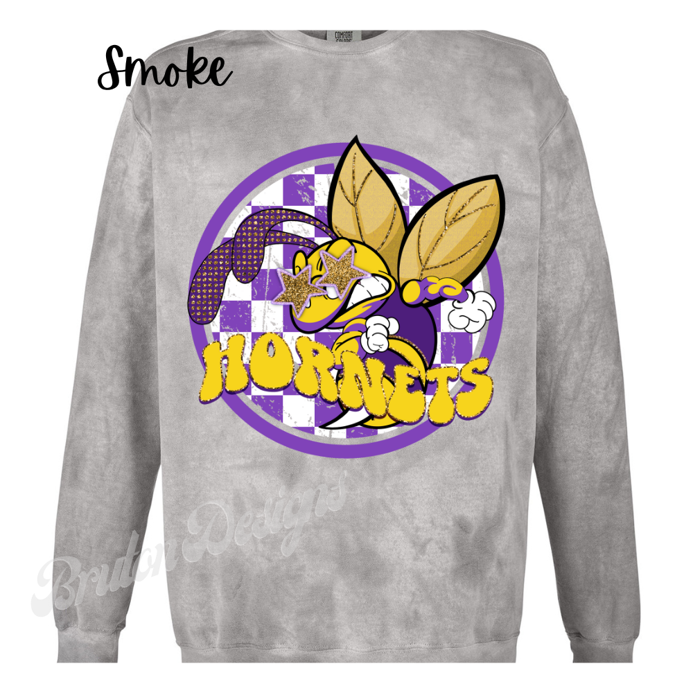 Hiram Hornets Preppy Vibes Crewneck