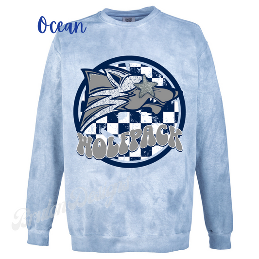 North Paulding Wolfpack Preppy Vibes Crewneck