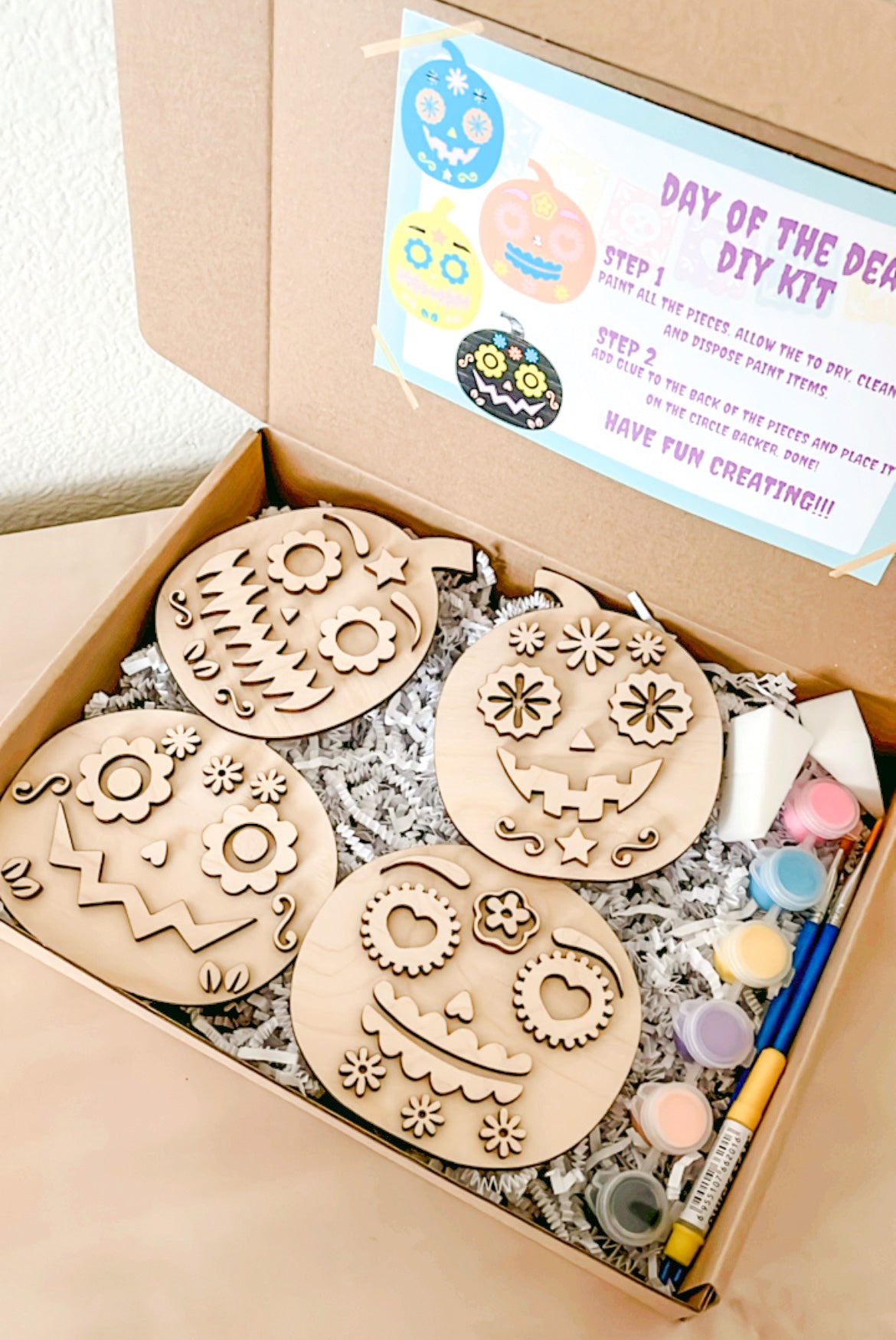 Day of the Dead Halloween DIY Kit