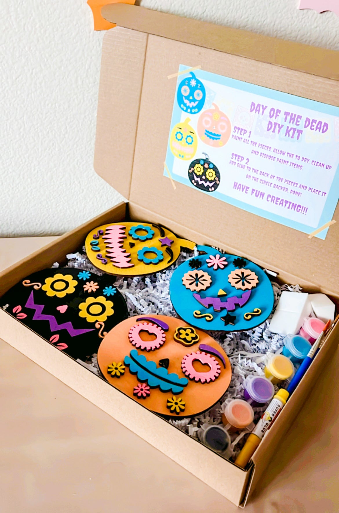 Day of the Dead Halloween DIY Kit