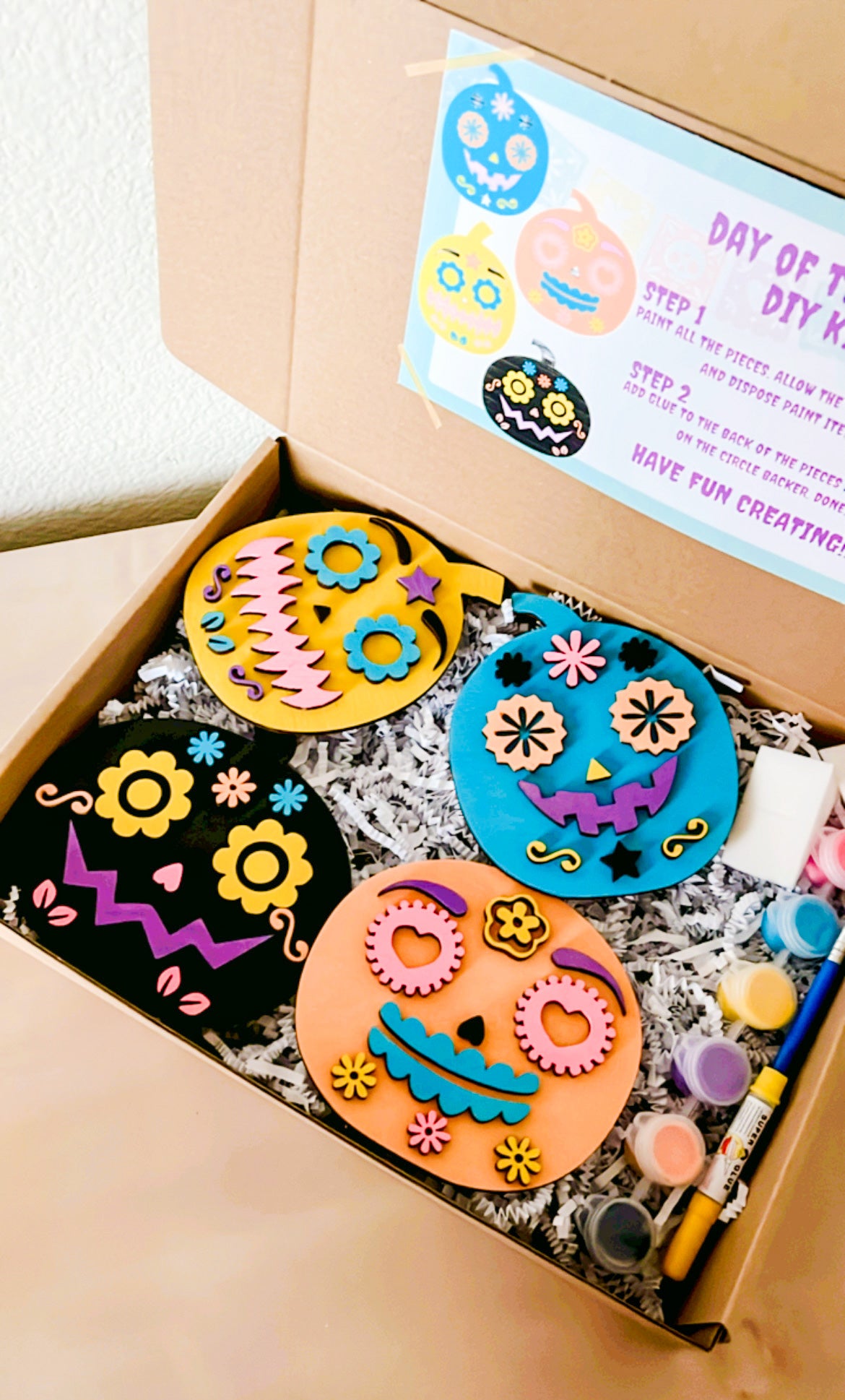 Day of the Dead Halloween DIY Kit