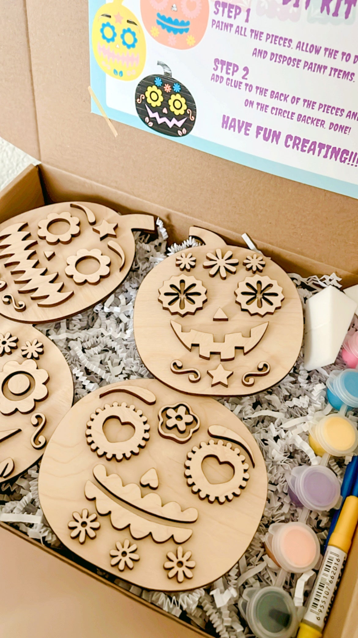 Day of the Dead Halloween DIY Kit