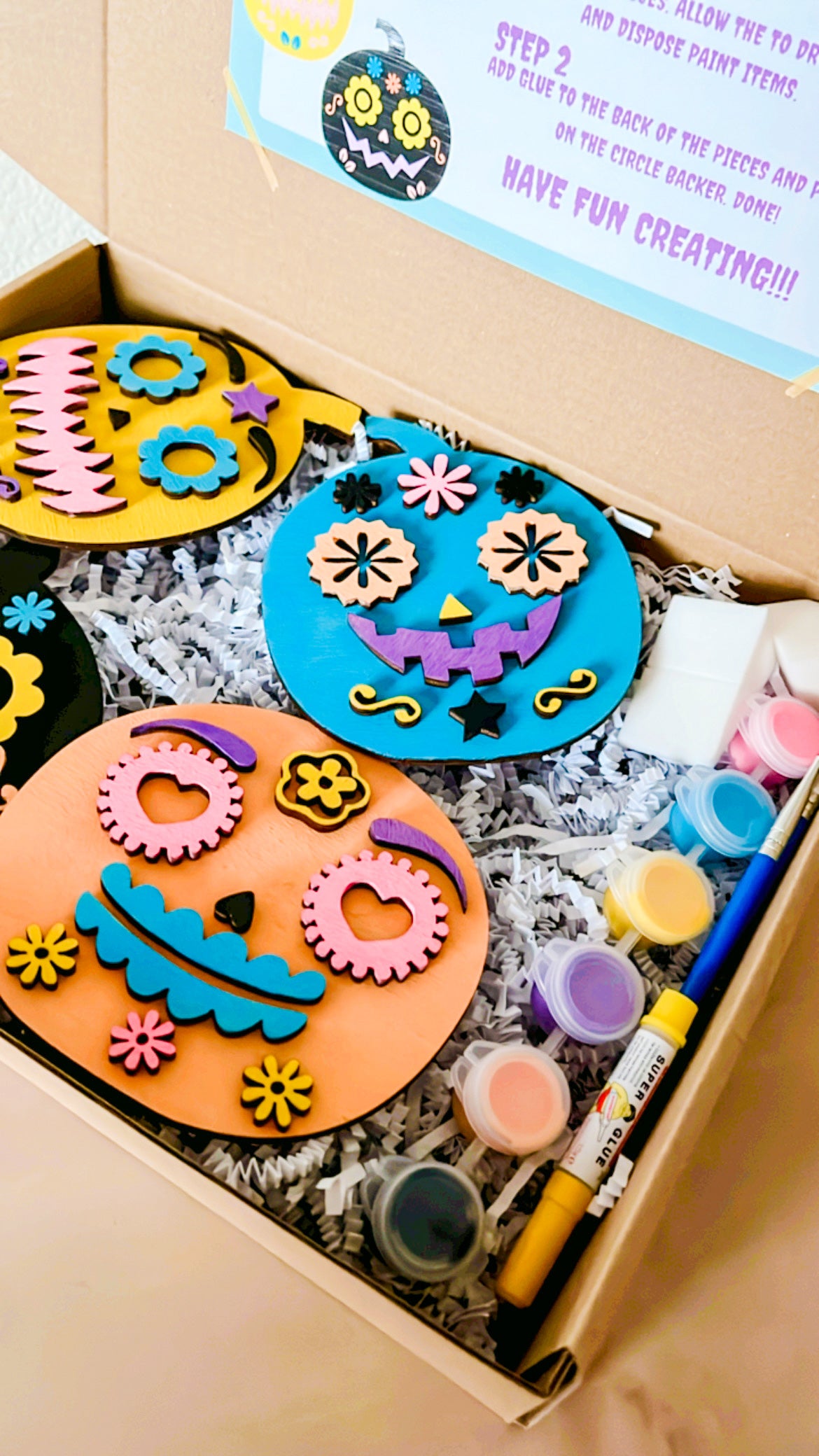 Day of the Dead Halloween DIY Kit