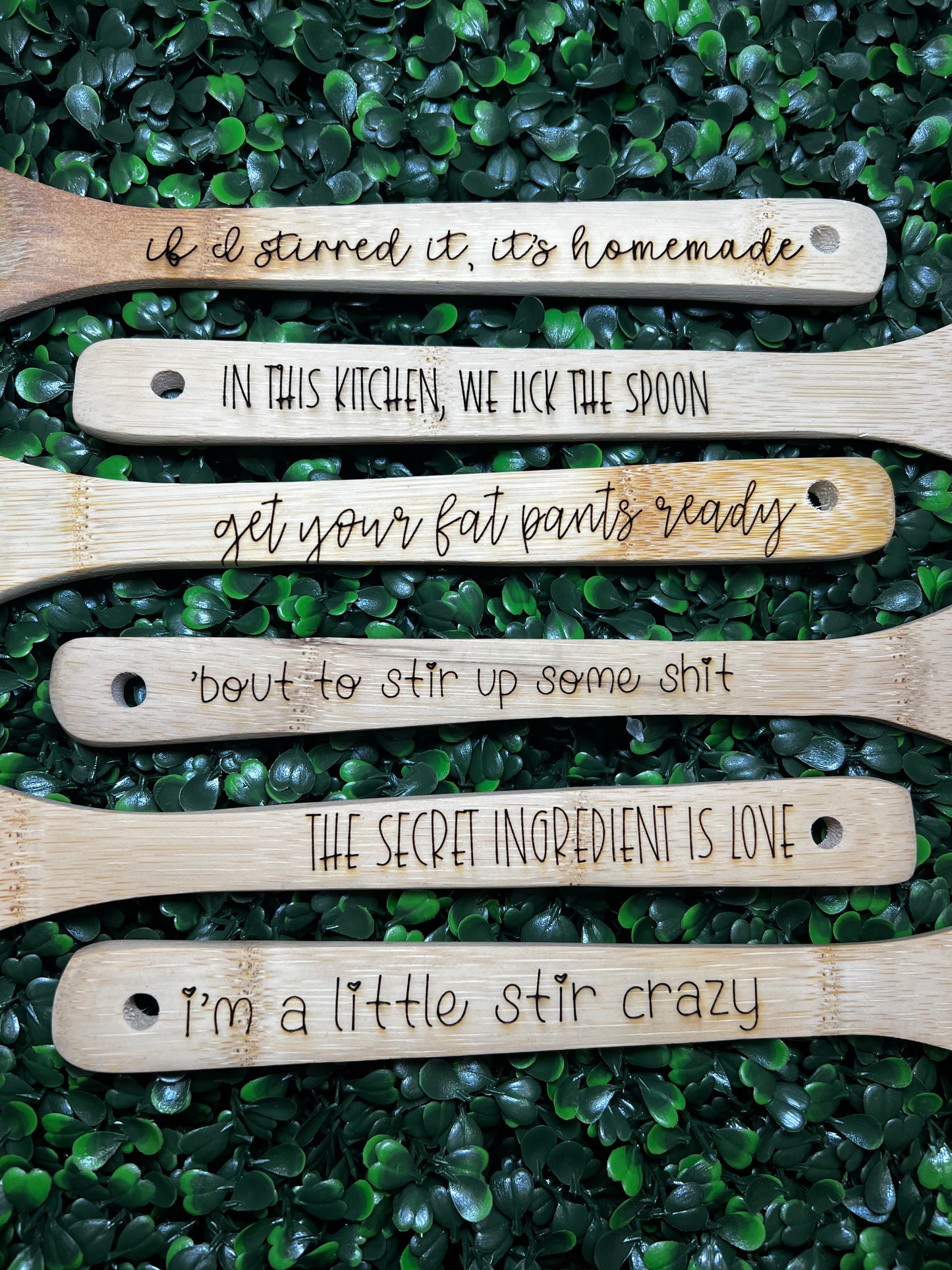 Witty Wooden Spoons