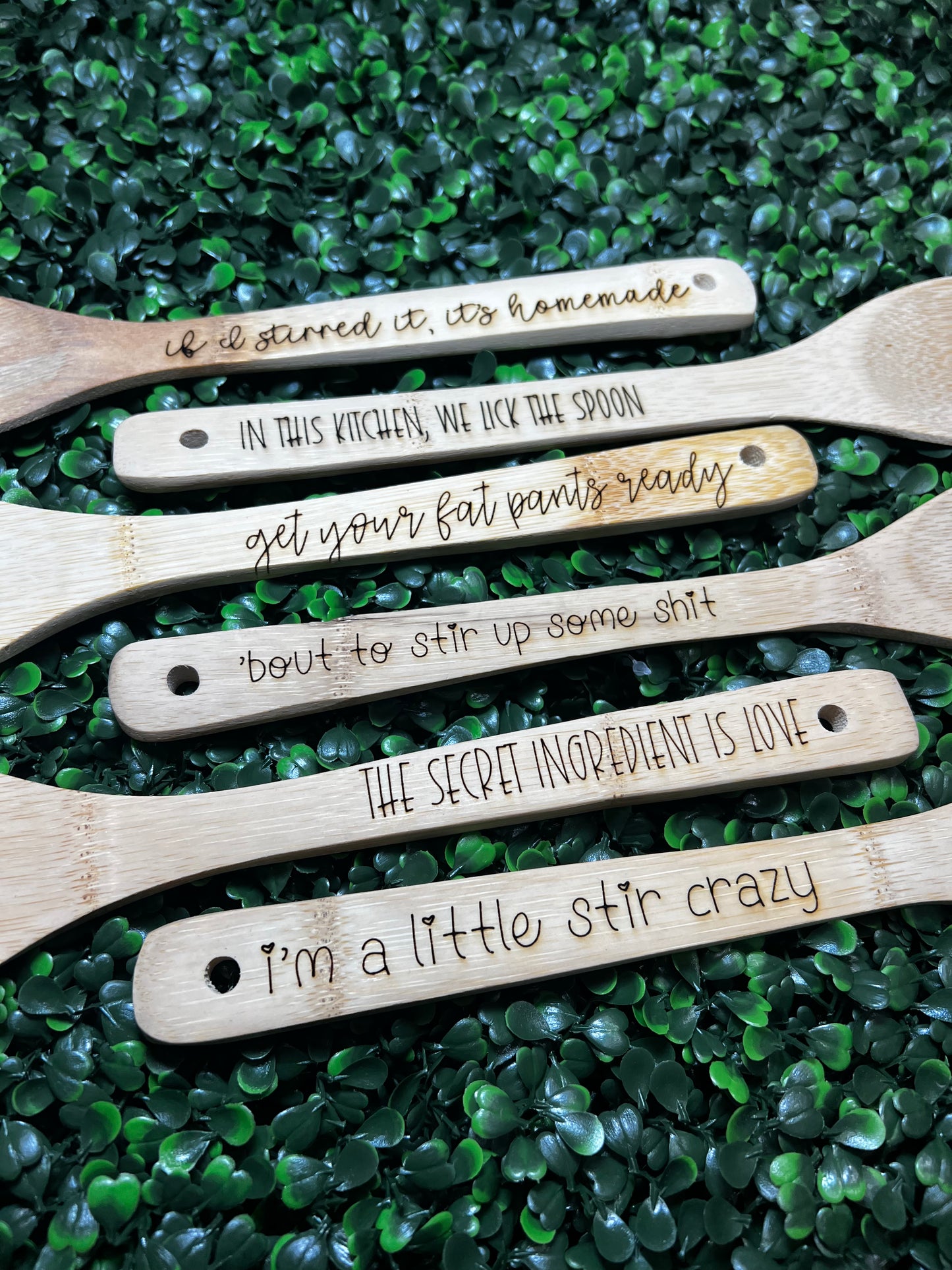 Witty Wooden Spoons